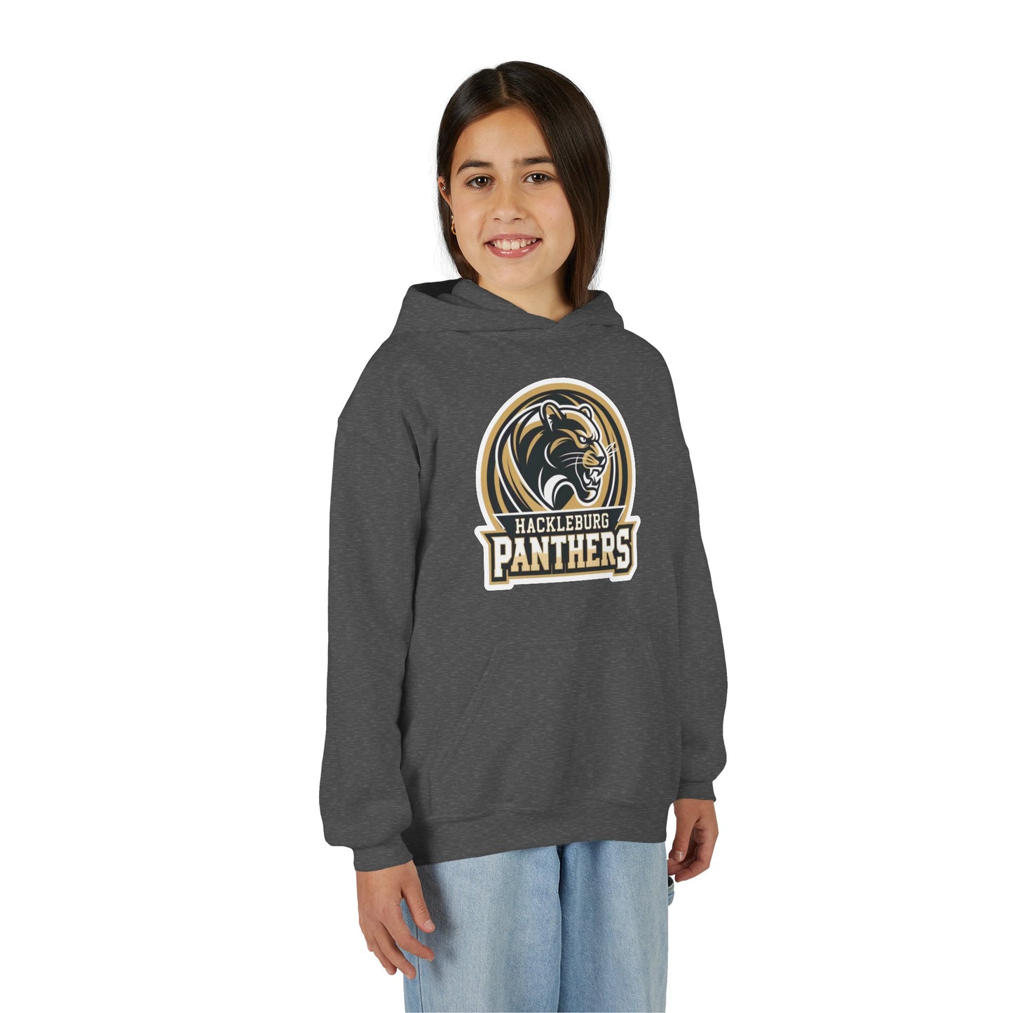 Youth Hoodie Sweatshirt \ Hackleburg Panthers \ HP2