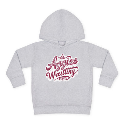Toddler Hoodie Sweatshirt \ Hamilton Aggies Wrestling \ HAWG2