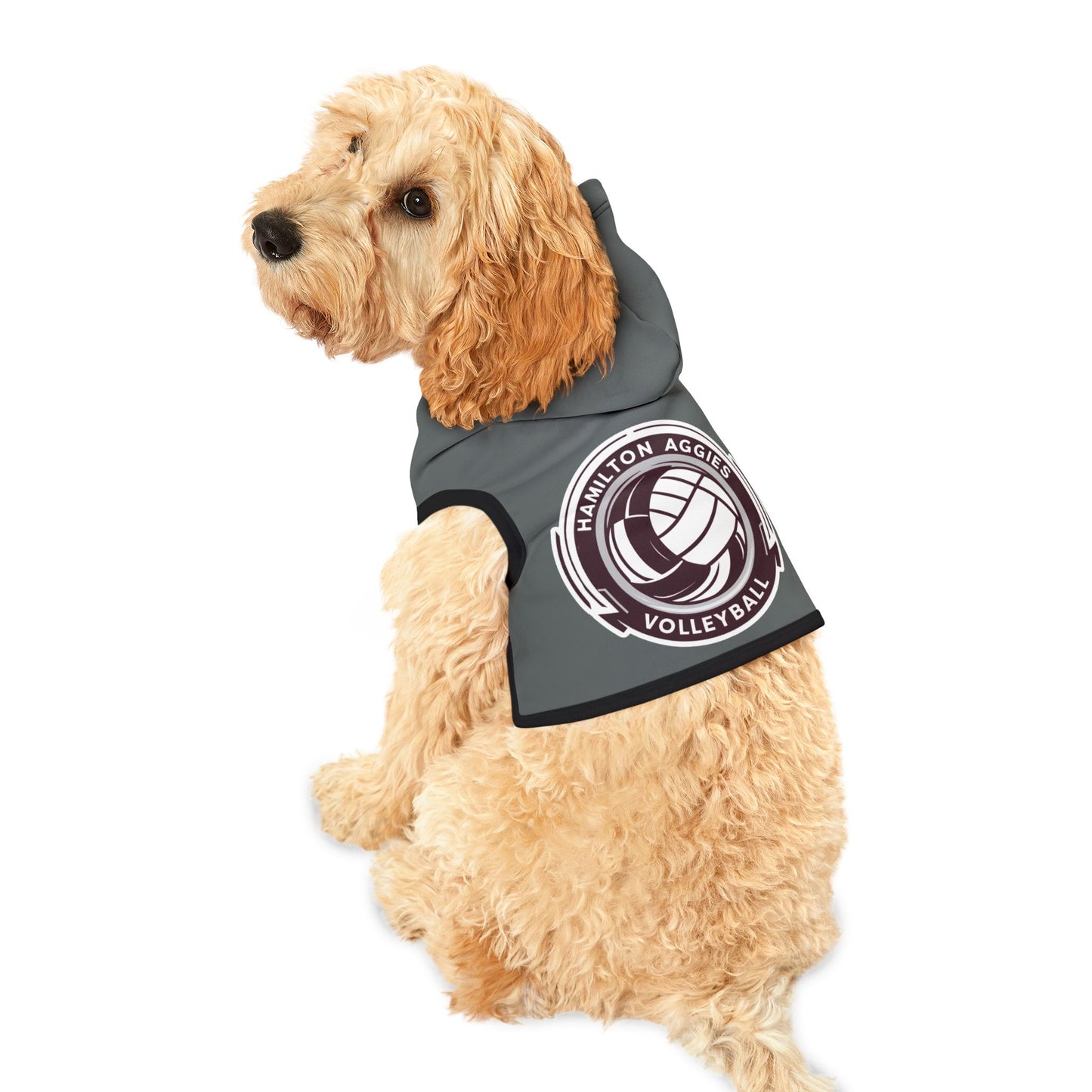 Pet Hoodie \ Hamilton Aggies Volleyball \ HAV1