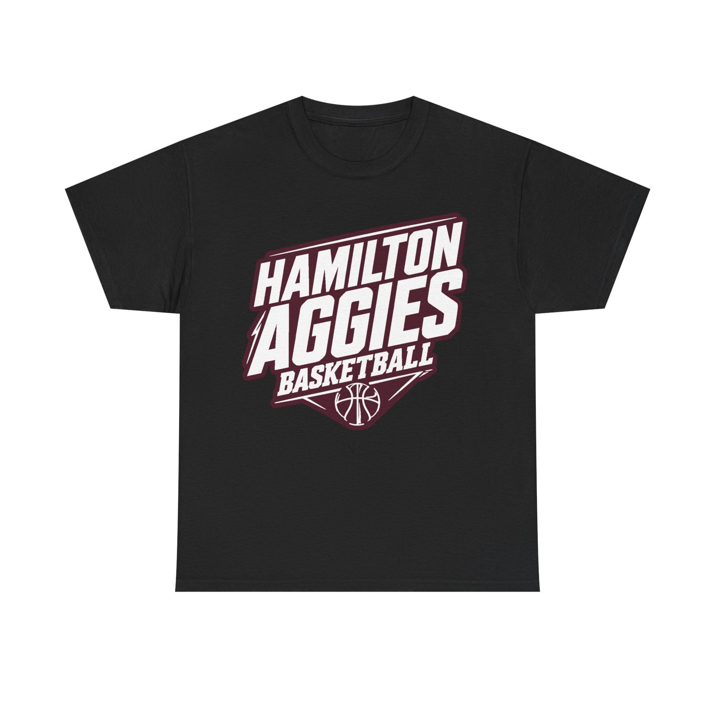Adult Tee \ Hamilton Aggies Basketball \ HABK2