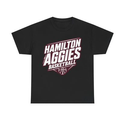 Adult Tee \ Hamilton Aggies Basketball \ HABK2