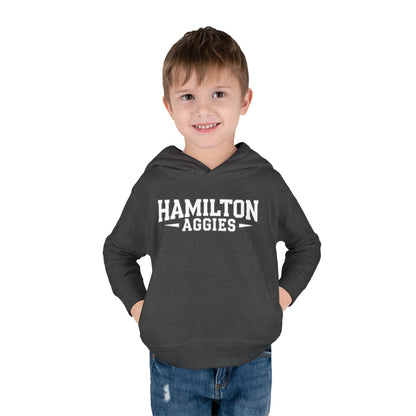 Toddler Hoodie Sweatshirt \ Hamilton Aggies \ HA3
