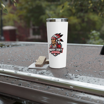 22oz Copper Insulated Tumbler \ Marion County Red Raiders \ MC2