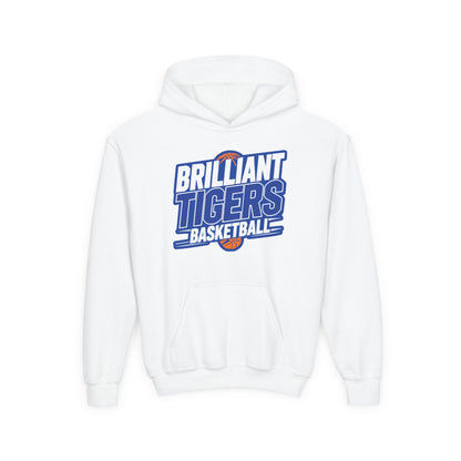 Youth Hoodie Sweatshirt \ Brilliant Tigers Basketball \ BTBK1