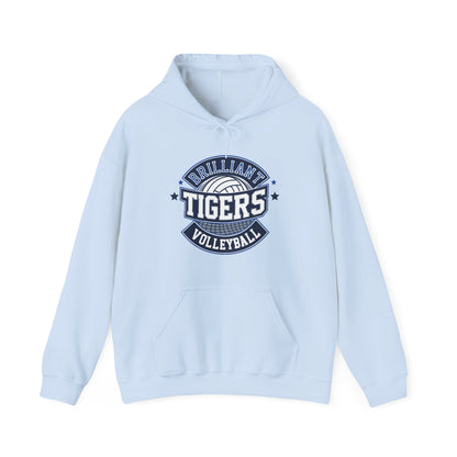 Adult Hoodie Sweatshirt \ Brilliant Tigers Volleyball \ BTV1