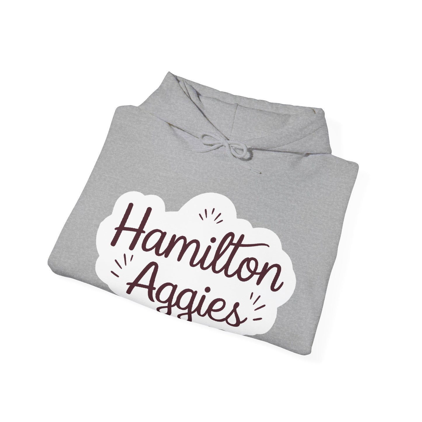 Adult Hoodie Sweatshirt \ Hamilton Aggies \ HAG1