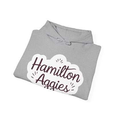 Adult Hoodie Sweatshirt \ Hamilton Aggies \ HAG1