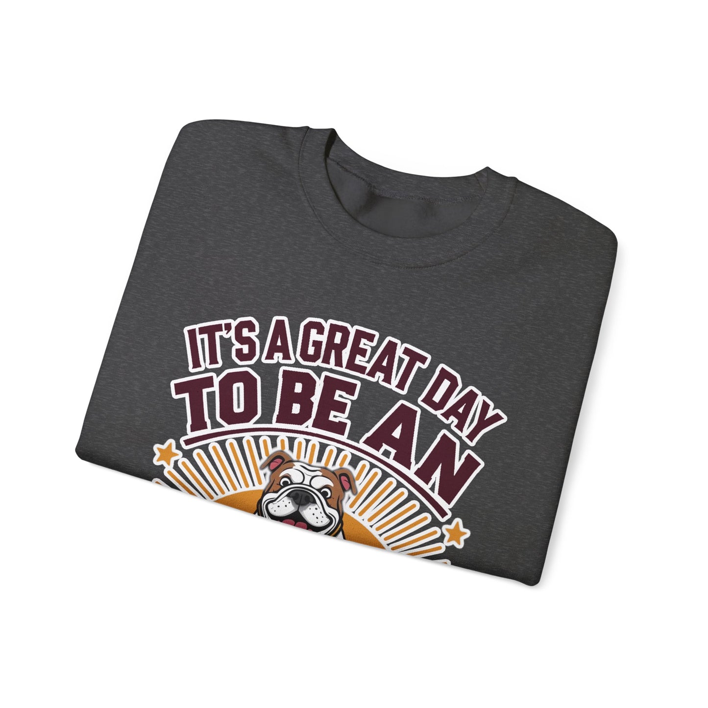 Adult Crewneck Sweatshirt \ It's a Great Day to be an Aggie! \ GDA3