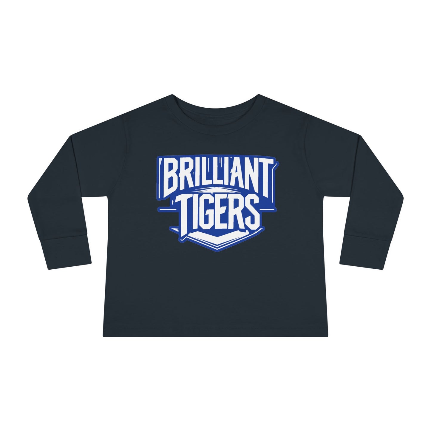 Toddler Long Sleeve Tee \ Brilliant Tigers \ BT2