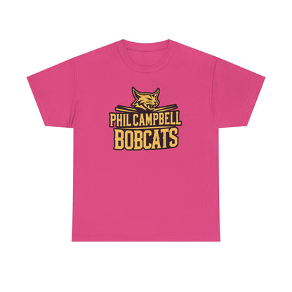 Adult Tee \ Phil Campbell Bobcats \ PCB2