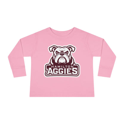 Toddler Long Sleeve Tee \ Hamilton Aggies \ HA4