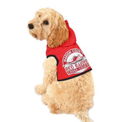 Pet Hoodie \ Marion County Red Raiders Cross-Country \ MCCC1