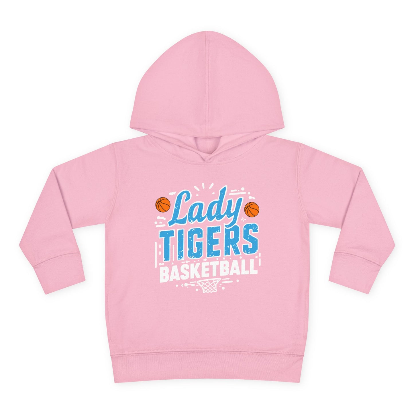 Toddler Hoodie Sweatshirt \ Brilliant Tigers Basketball \ BTBKG1
