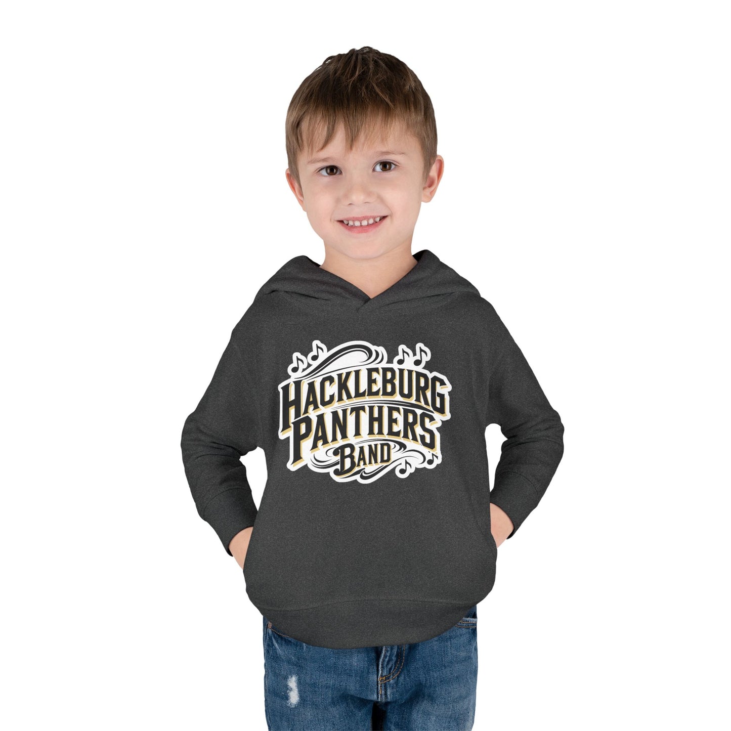 Toddler Hoodie Sweatshirt \ Hackleburg Panthers Band \ HPB1