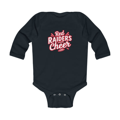 Long Sleeve Baby Bodysuit \ Marion County Red Raiders Cheer \ MCC1
