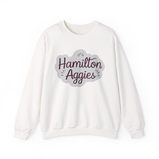 Adult Crewneck Sweatshirt \ Hamilton Aggies \ HAG1