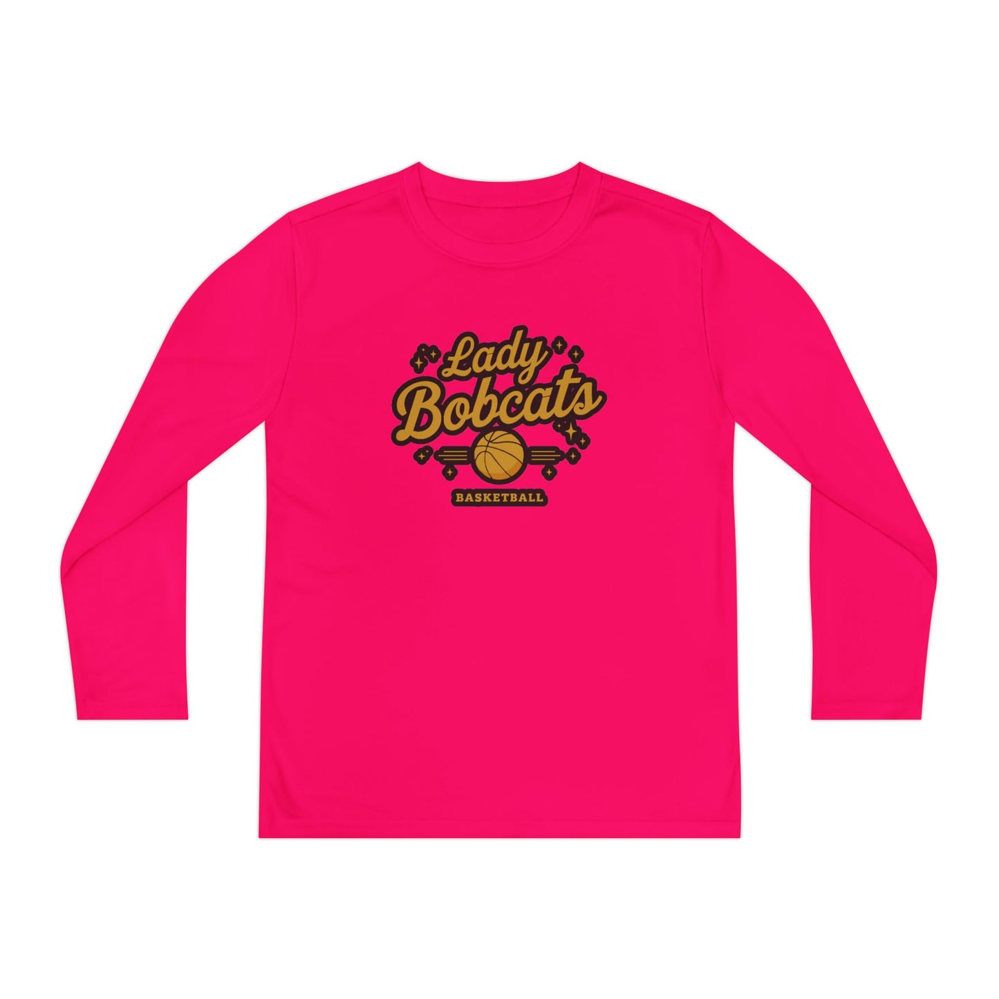 Youth Long Sleeve Tee \ Phil Campbell Bobcats Basketball \ PCBBKG2