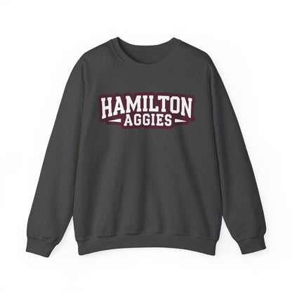 Adult Crewneck Sweatshirt \ Hamilton Aggies \ HA3