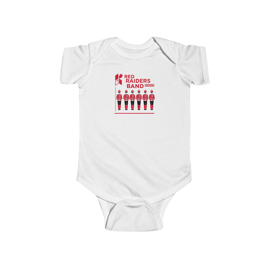 Short Sleeve Baby Bodysuit \ Marion County Red Raiders Band \ MCB1