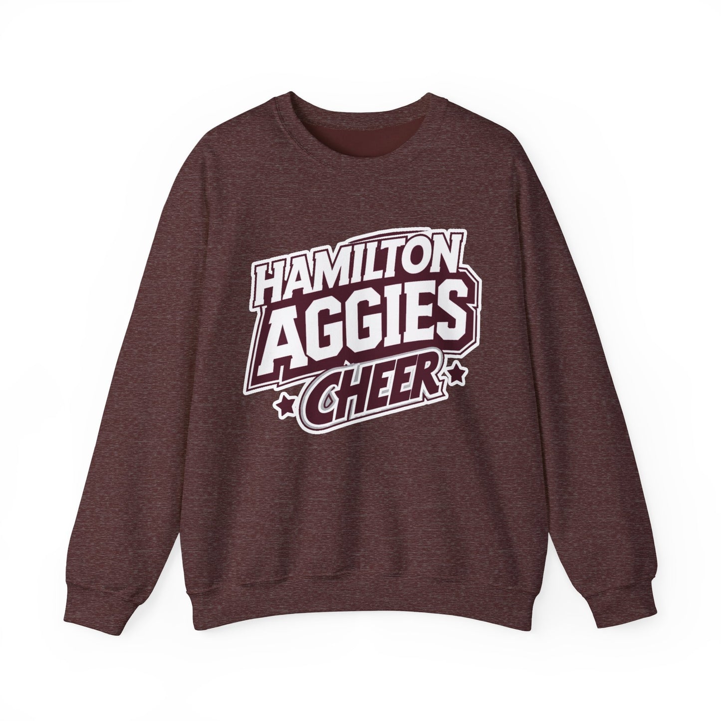 Adult Crewneck Sweatshirt \ Hamilton Aggies Cheer \ HAC1