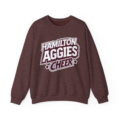 Adult Crewneck Sweatshirt \ Hamilton Aggies Cheer \ HAC1