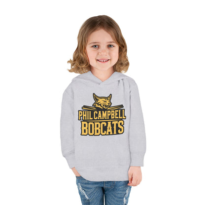 Toddler Hoodie Sweatshirt \ Phil Campbell Bobcats \ PCB2