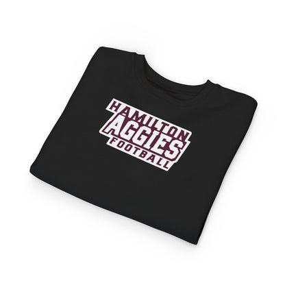 Toddler Crewneck Sweatshirt \ Hamilton Aggies Football \ HAF1