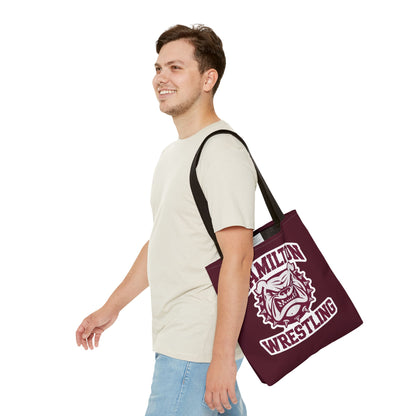 Tote Bag \ Hamilton Aggies Wrestling \ HAW2