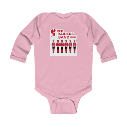 Long Sleeve Baby Bodysuit \ Marion County Red Raiders Band \ MCB1