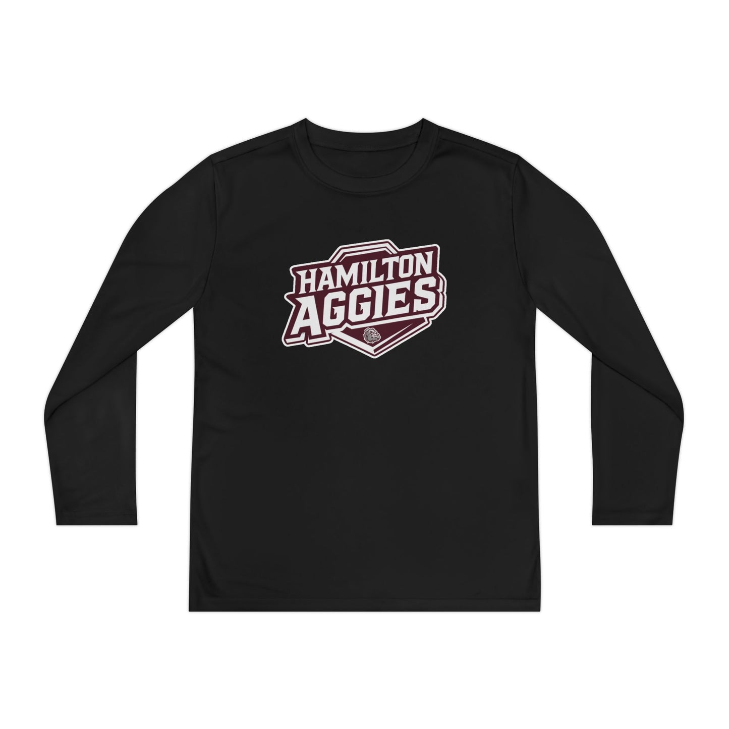 Youth Long Sleeve Tee \ Hamilton Aggies \ HA1