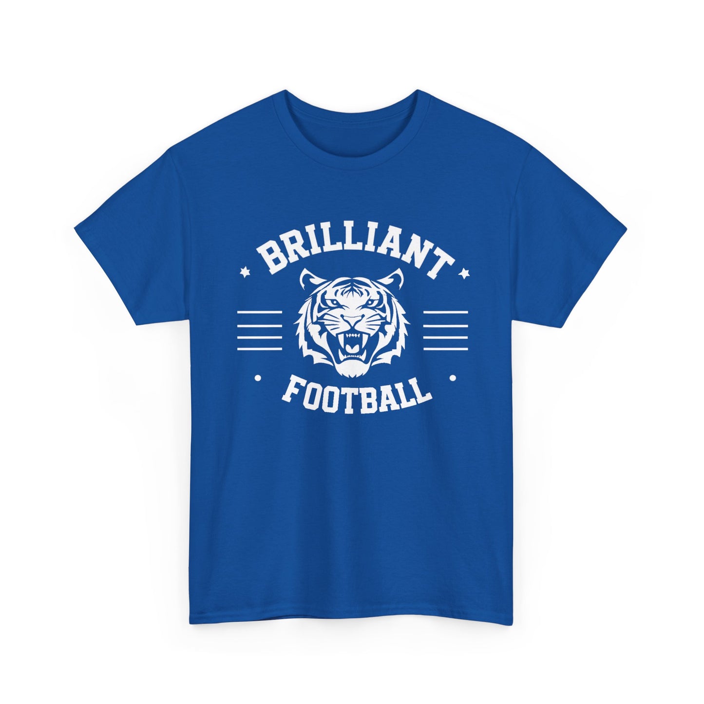 Adult Tee \ Brilliant Tigers Football \ BTF2