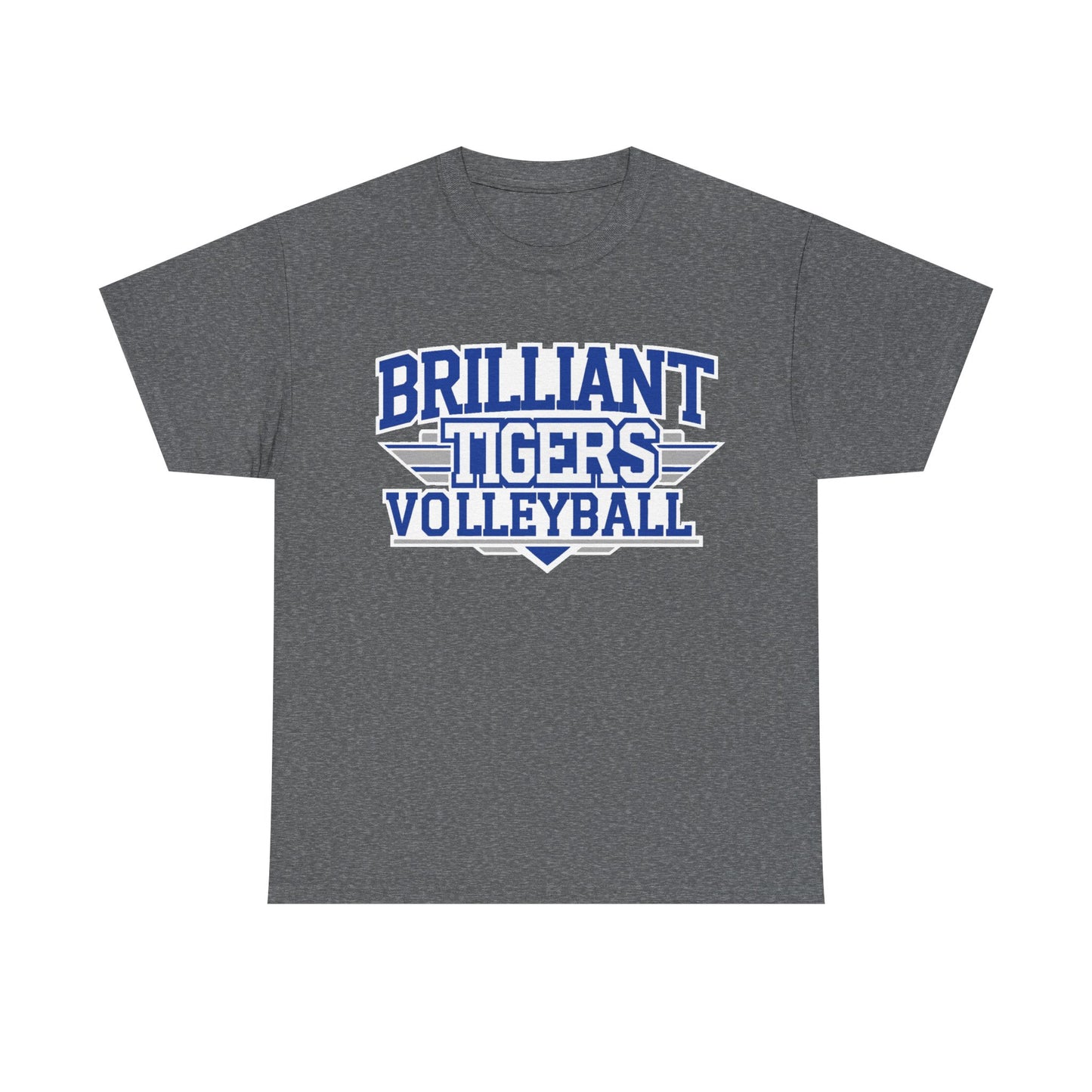 Adult Tee \ Brilliant Tigers Volleyball \ BTV2