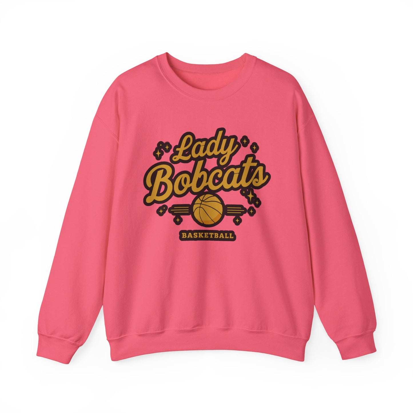 Adult Crewneck Sweatshirt \ Phil Campbell Bobcats Basketball \ PCBBKG2