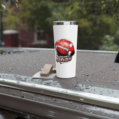 22oz Copper Insulated Tumbler \ Marion County Red Raiders Football \ MCF1