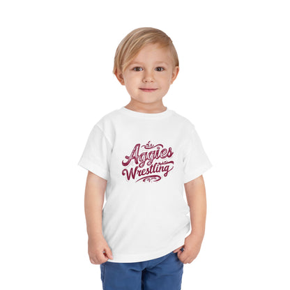 Toddler Tee \ Hamilton Aggies Wrestling \ HAWG2