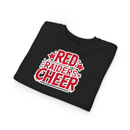 Toddler Crewneck Sweatshirt \ Marion County Red Raiders Cheer \ MCC2