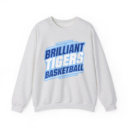 Adult Crewneck Sweatshirt \ Brilliant Tigers Basketball \ BTBK2