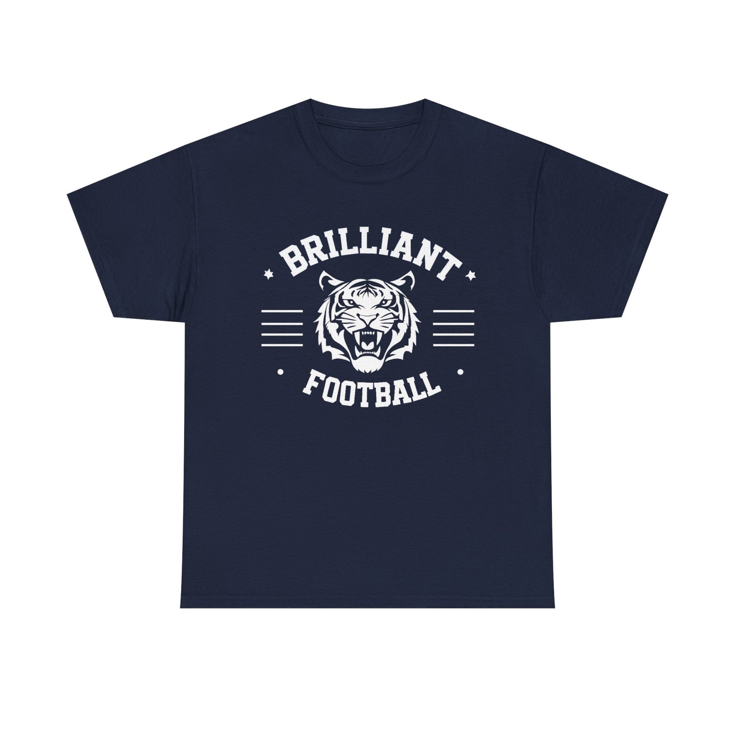 Adult Tee \ Brilliant Tigers Football \ BTF2