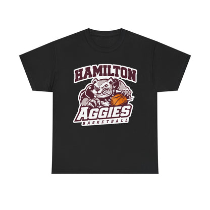 Adult Tee \ Hamilton Aggies Basketball \ HABK1