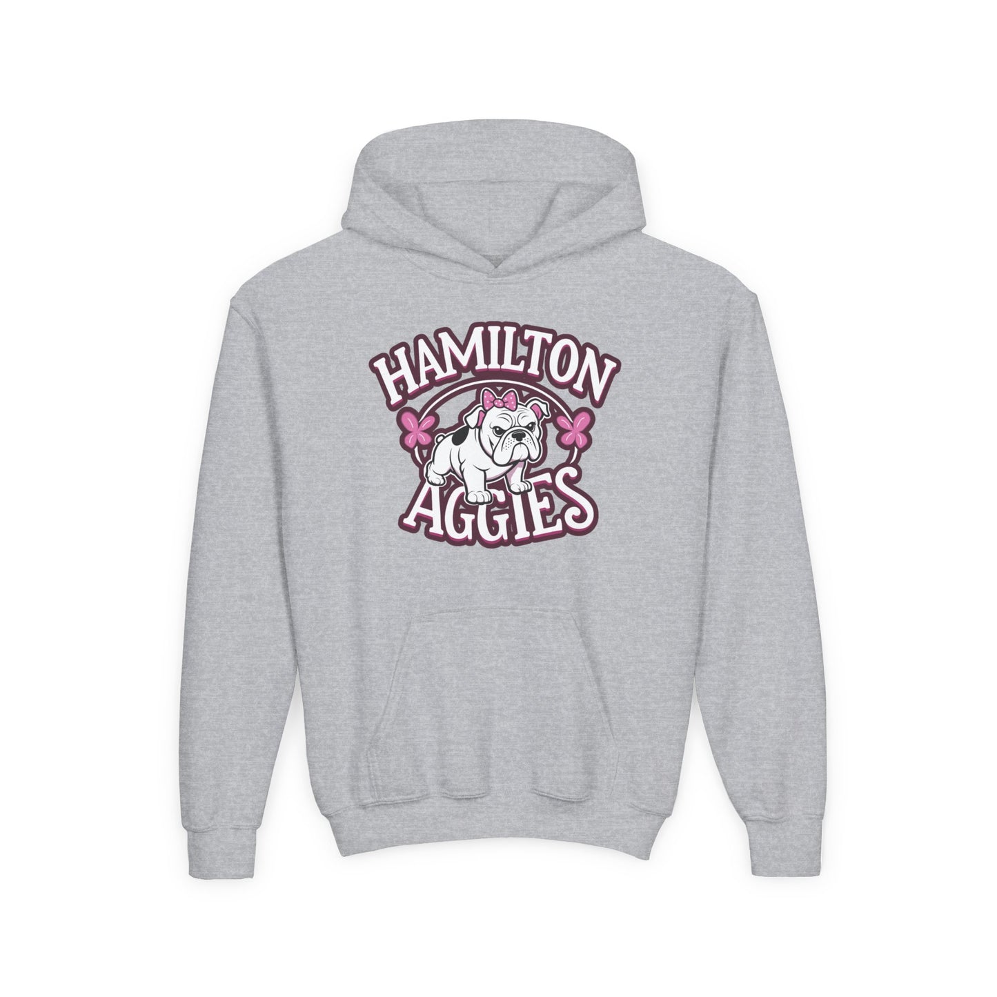 Youth Hooded Sweatshirt \ Hamilton Aggies \ HAG4