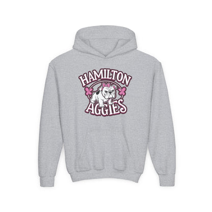Youth Hooded Sweatshirt \ Hamilton Aggies \ HAG4