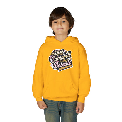 Youth Hoodie Sweatshirt \ Phill Campbell Bobcats \ PCBG1