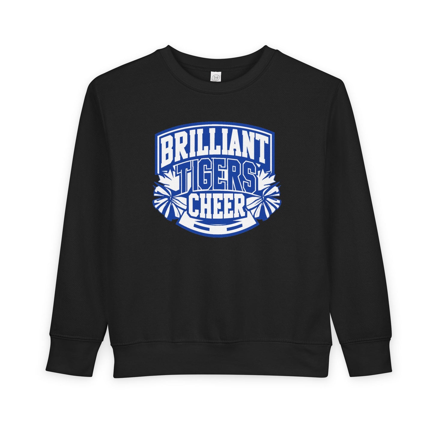 Toddler Crewneck Sweatshirt \ Brilliant Tigers Cheer \ BTC1