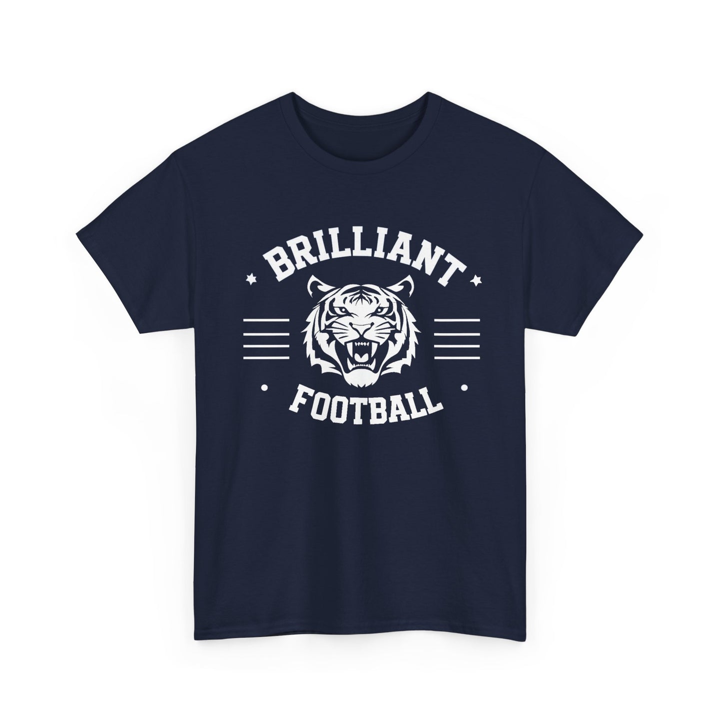 Adult Tee \ Brilliant Tigers Football \ BTF2