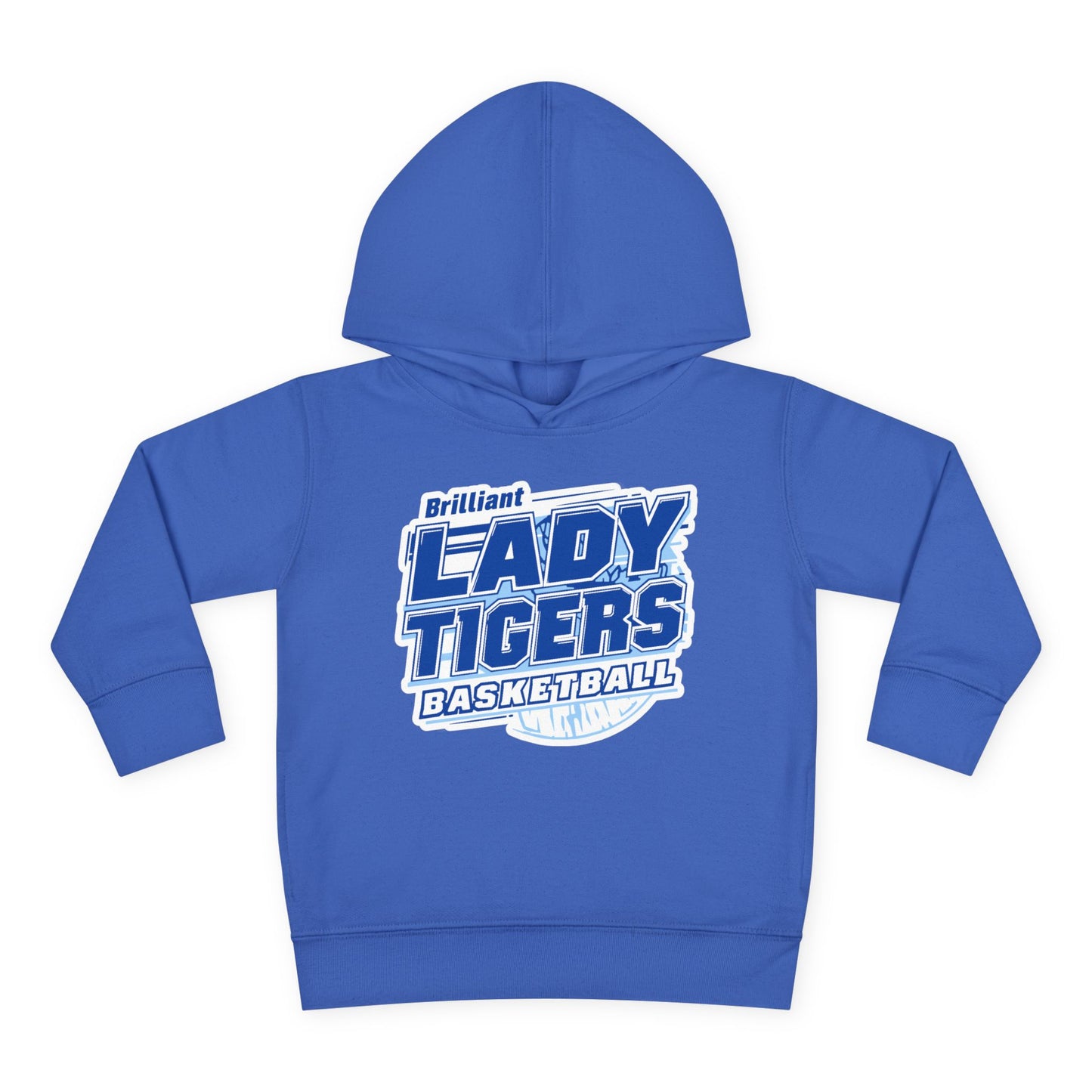 Toddler Hoodie Sweatshirt \ Brilliant Tigers Basketball \ BTBKG2