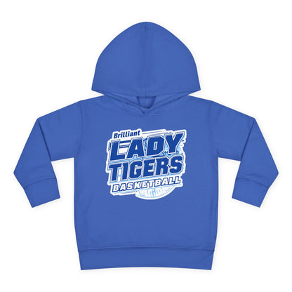 Toddler Hoodie Sweatshirt \ Brilliant Tigers Basketball \ BTBKG2