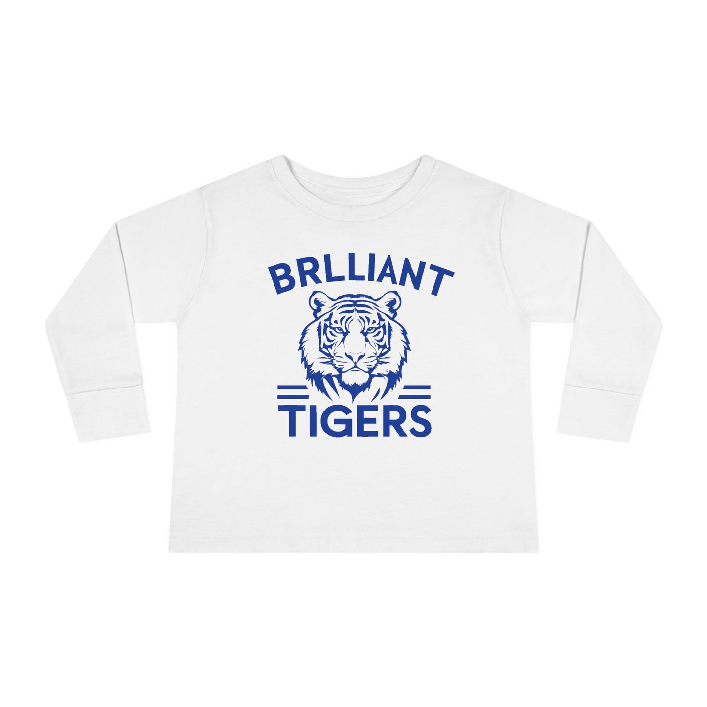 Toddler Long Sleeve Tee \ Brilliant Tigers \ BT1
