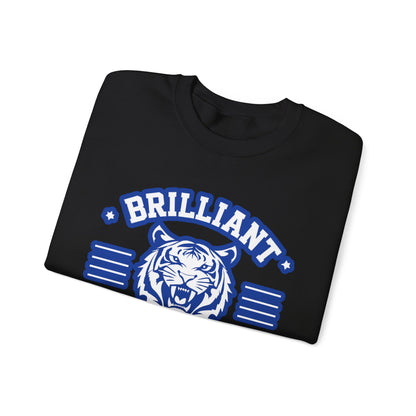 Adult Crewneck Sweatshirt \ Brilliant Tigers Football \ BTF2