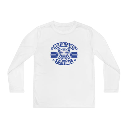 Youth Long Sleeve Tee \ Brilliant Tigers Football \ BTF2