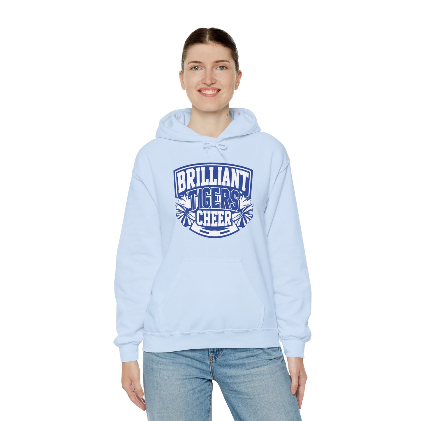 Adult Hoodie Sweatshirt \ Brilliant Tigers Cheer \ BTC1
